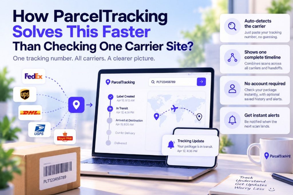 How ParcelTracking Solves This Faster Than Checking One Carrier Site?
