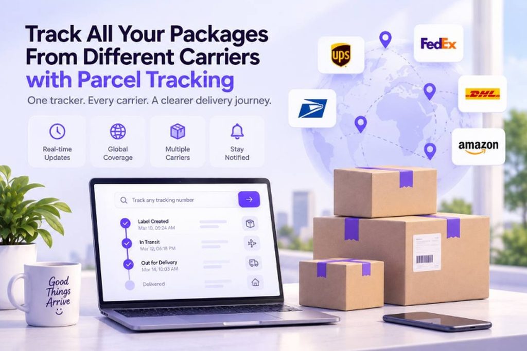 Track All Your Packages From Different Carriers with Parcel Tracking