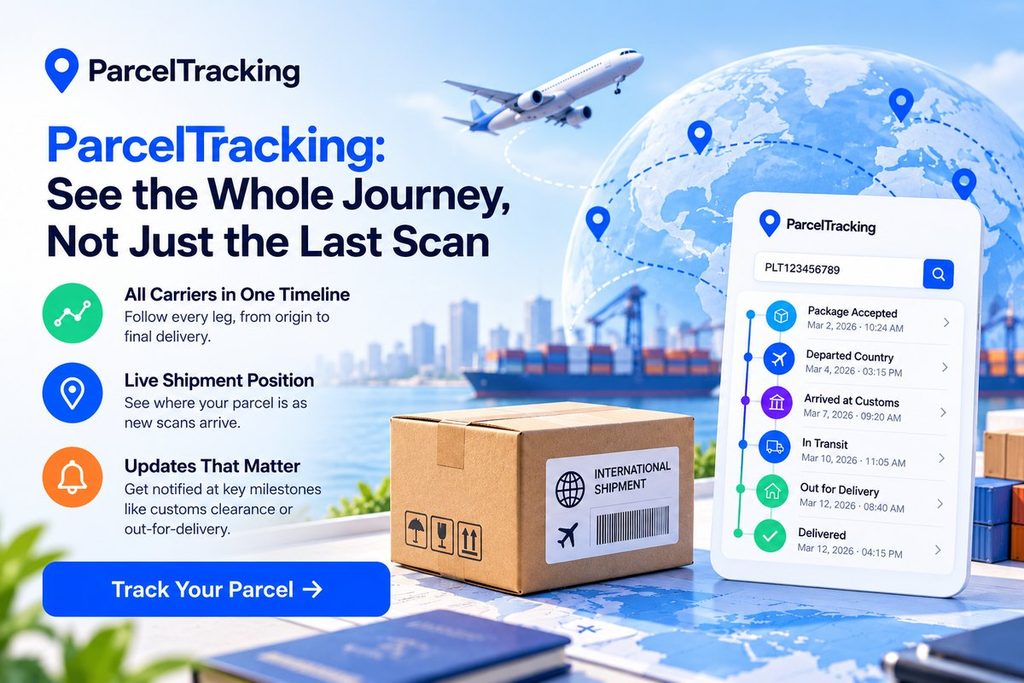 ParcelTracking: See the Whole Journey, Not Just the Last Scan